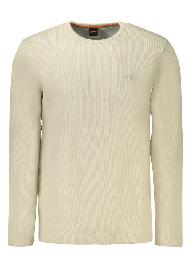 Hugo Boss Beige Cotton Sweater