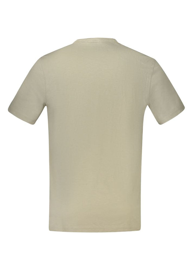 Hugo Boss Beige Cotton T-Shirt