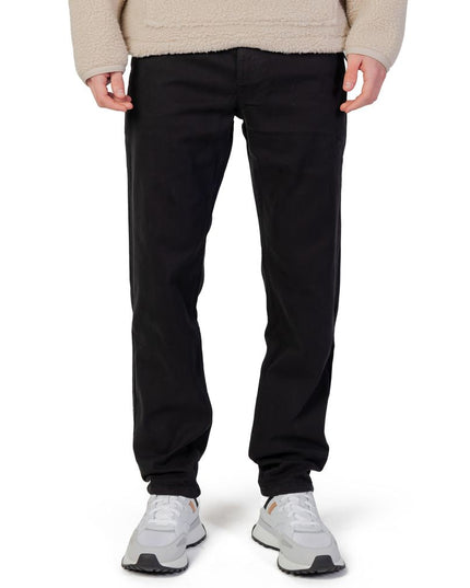 Hugo Boss Black Cotton Jeans & Pant