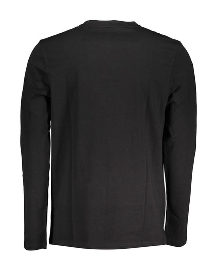 Hugo Boss Black Cotton Men T-Shirt