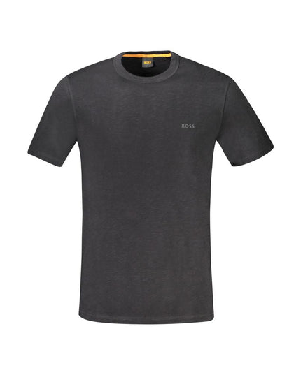 Hugo Boss Black Cotton T-Shirt