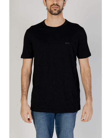 Hugo Boss Black Cotton T-Shirt