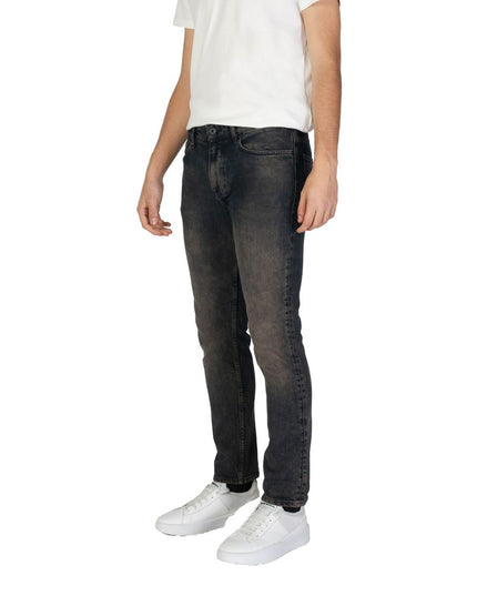 Hugo Boss Blue Cotton Jeans & Pant