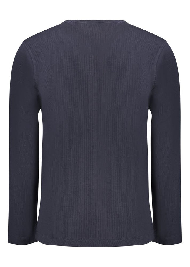 Hugo Boss Blue Cotton Sweater