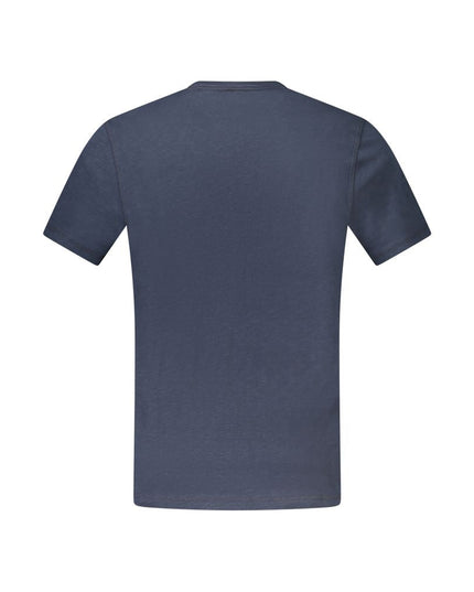 Hugo Boss Blue Cotton T-Shirt