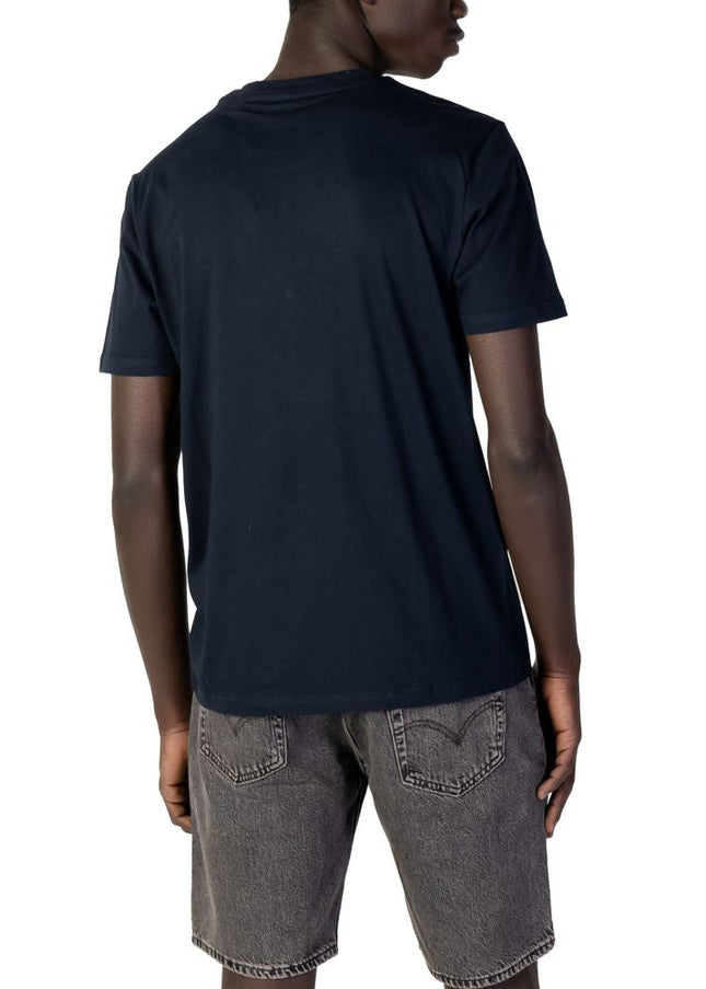 Hugo Boss Blue Cotton T-Shirt