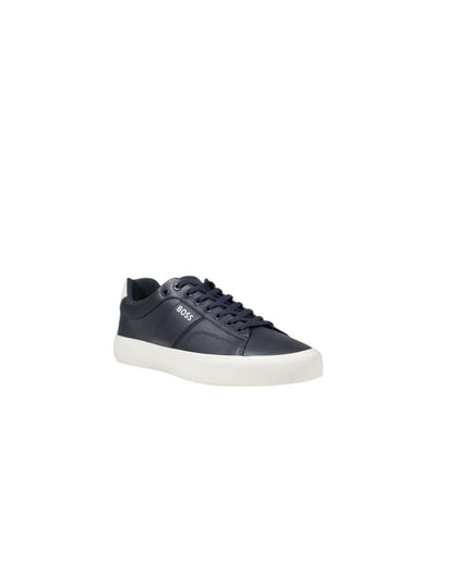 Hugo Boss Blue Leather Sneaker