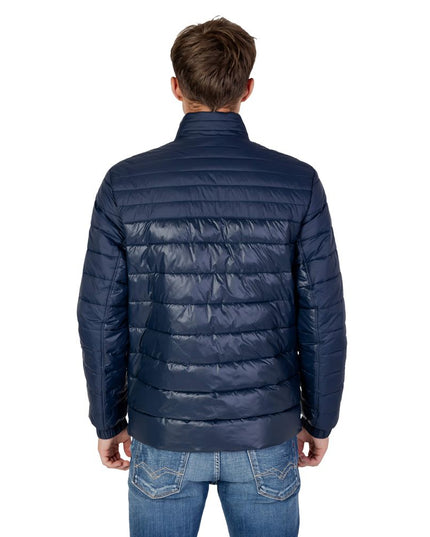 Hugo Boss Blue Polyester Jacket