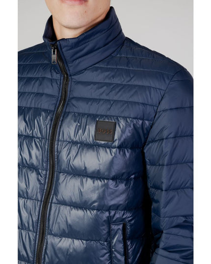 Hugo Boss Blue Polyester Jacket