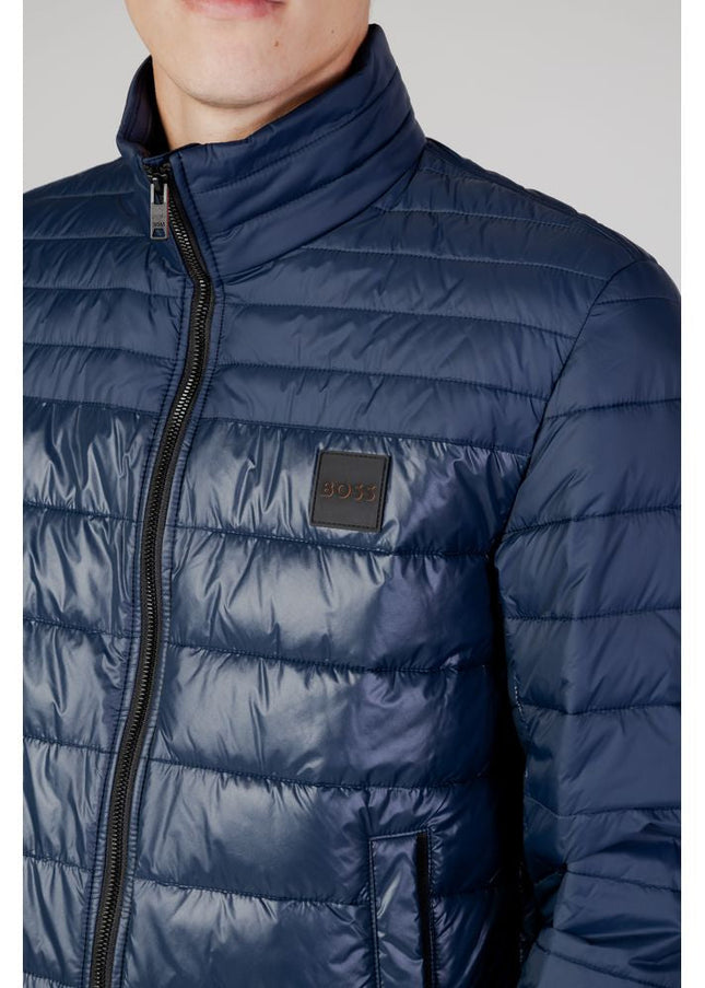 Hugo Boss Blue Polyester Jacket