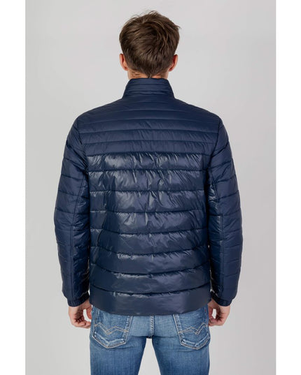 Hugo Boss Blue Polyester Jacket