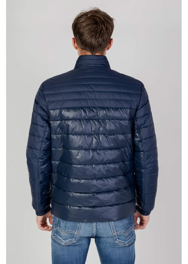 Hugo Boss Blue Polyester Jacket