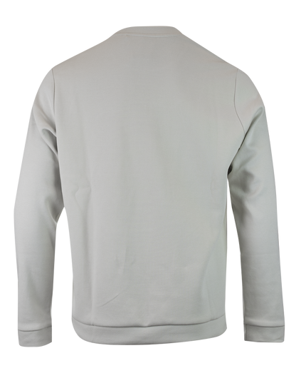 Hugo Boss Elegant Beige Cotton Sweatshirt