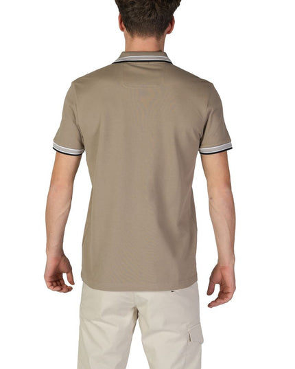 Hugo Boss Gray Cotton Polo Shirt