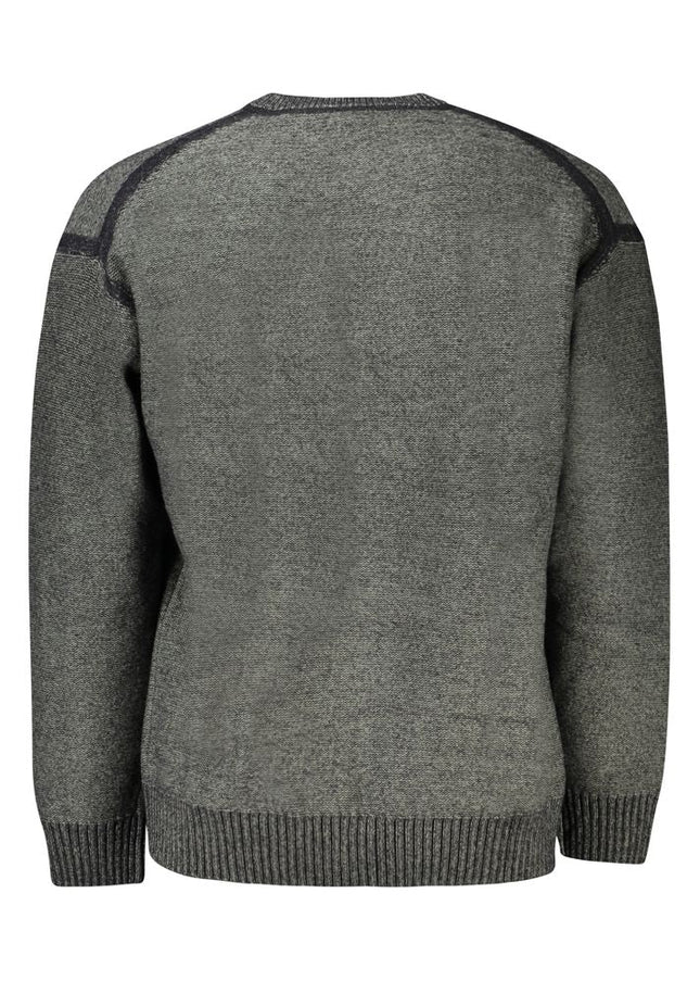 Hugo Boss Gray Wool Sweater