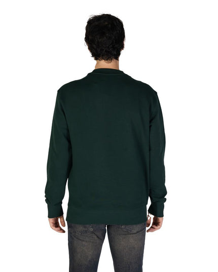 Hugo Boss Green Cotton Sweater