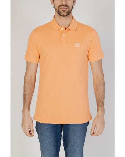 Hugo Boss Orange Cotton Polo Shirt