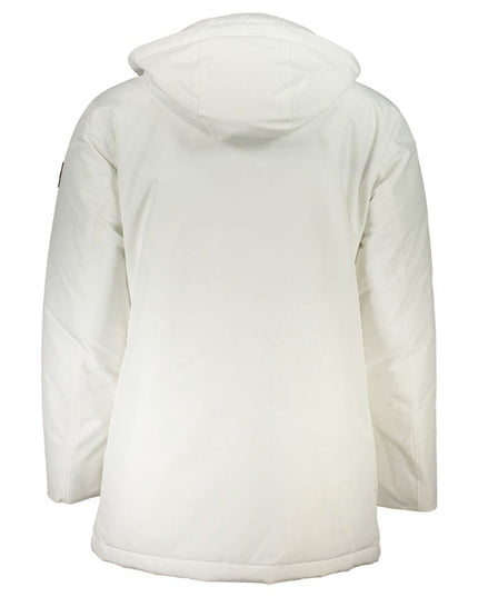 Hugo Boss White Polyamide Men Jacket