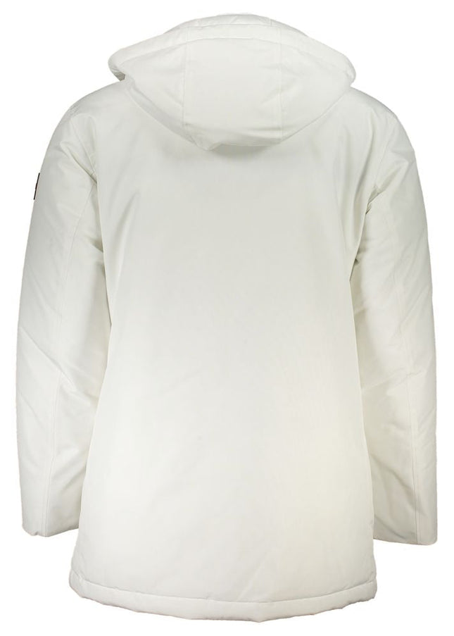 Hugo Boss White Polyamide Men Jacket