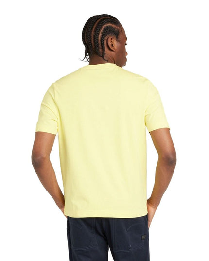 Hugo Boss Yellow Cotton T-Shirt