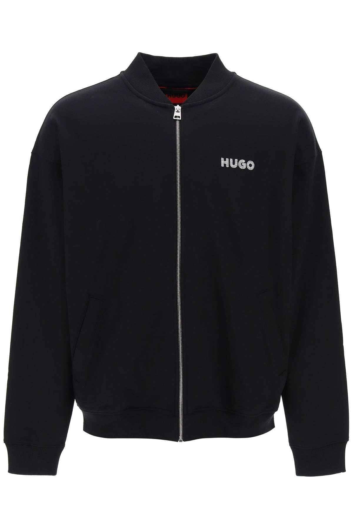 Hugo embroidered logo sweatshirt by-men > clothing > t-shirts and sweatshirts > sweatshirts-Hugo-Urbanheer