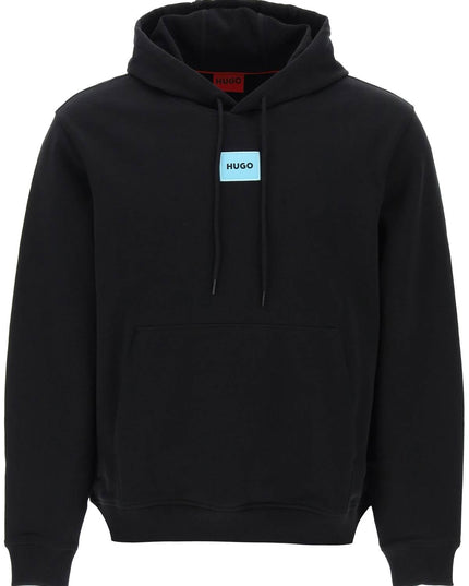 Hugo daratschi logo patch hoodie