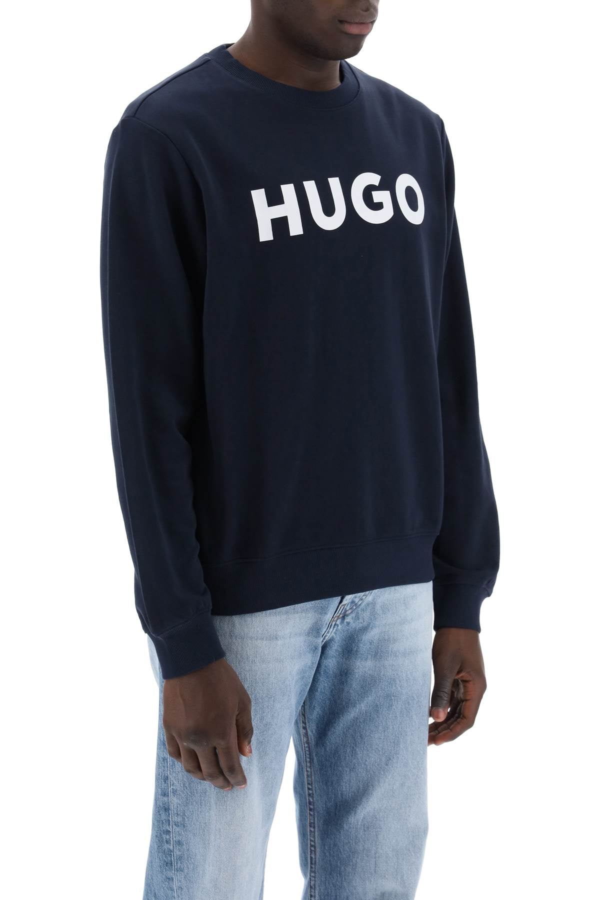 Hugo dem logo sweatshirt-men > clothing > t-shirts and sweatshirts > sweatshirts-Hugo-Urbanheer