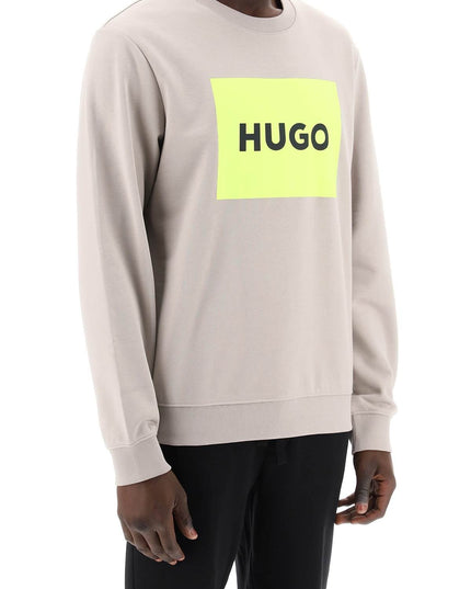 Hugo duragol logo box sweatshirt