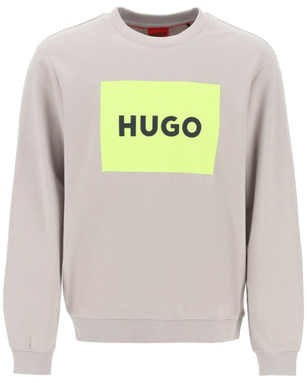 Hugo duragol logo box sweatshirt