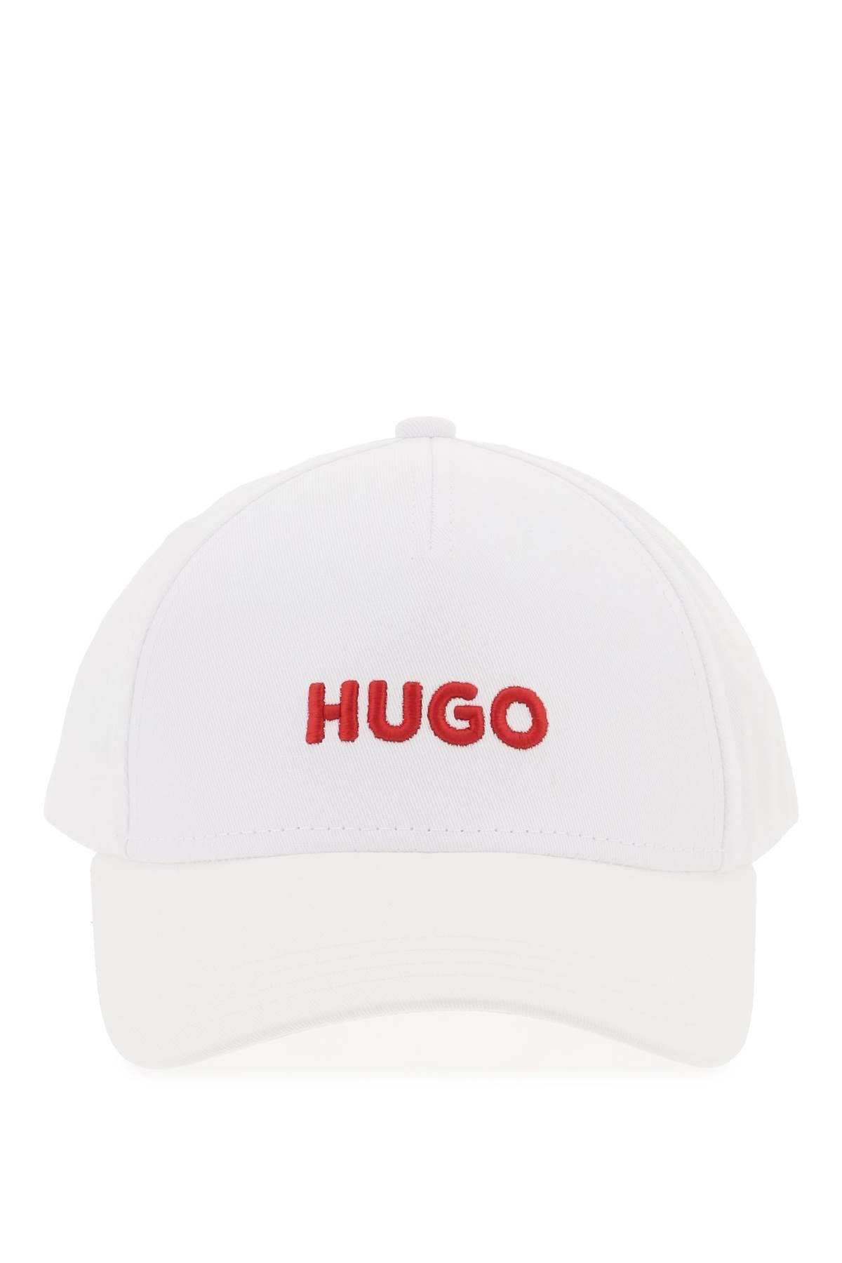 Hugo "jude embroidered logo baseball cap with-men > accessories > scarves hats & gloves > hats-Hugo-Urbanheer