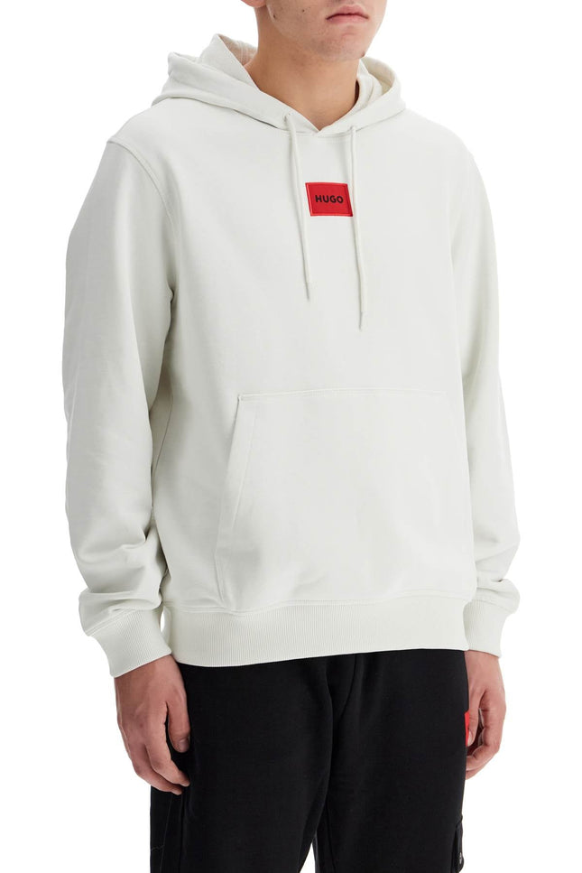 Hugo logo patch hoodie