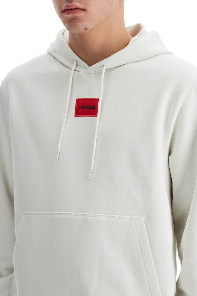 Hugo logo patch hoodie