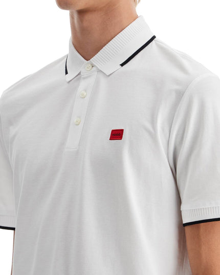 Hugo polo shirt with contrasting finishing details