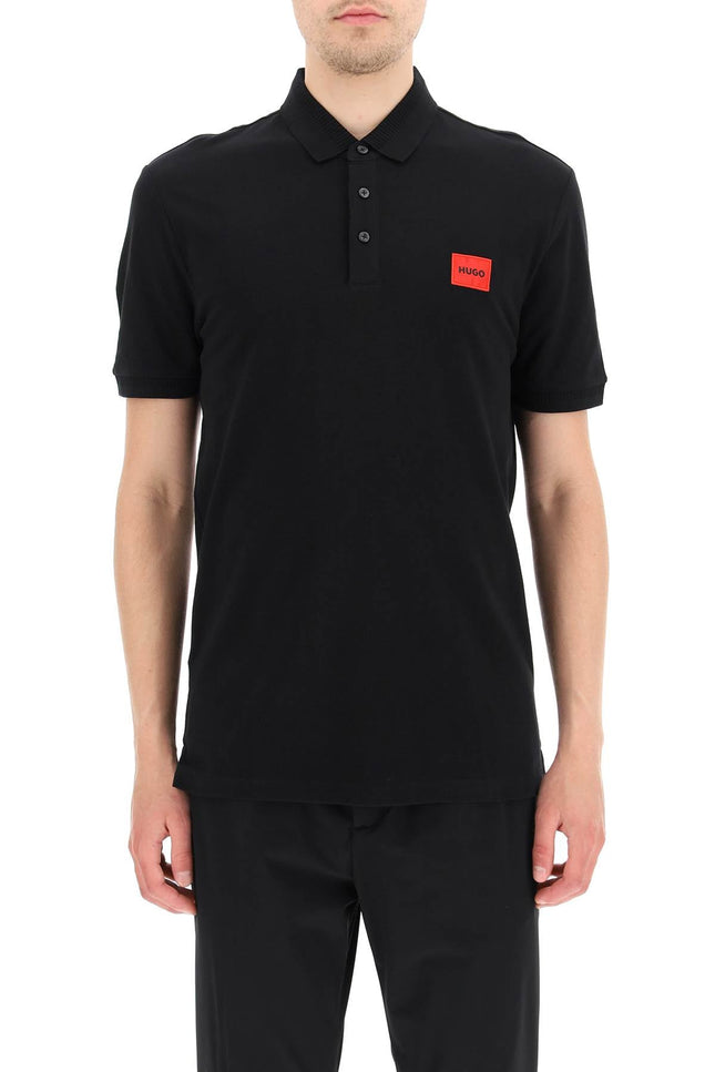 Hugo polo shirt with logo patch