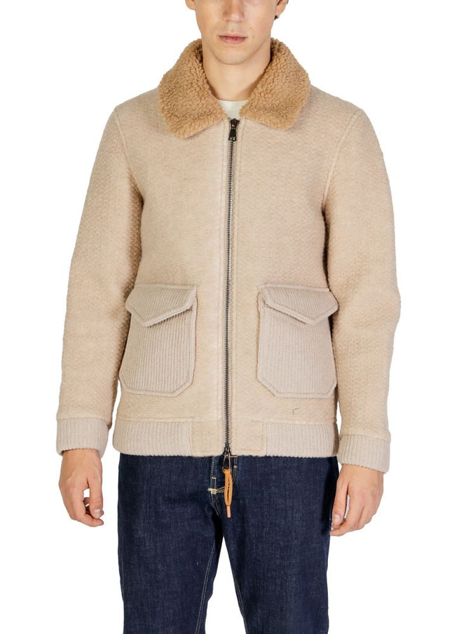 Hydra Clothing Beige Polyester Jacket