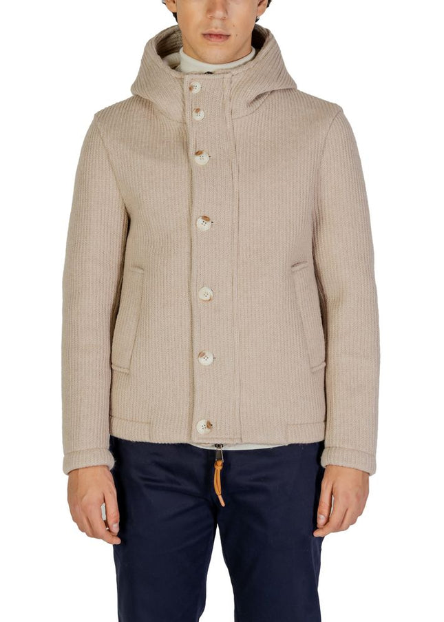 Hydra Clothing Beige Polyester Jacket