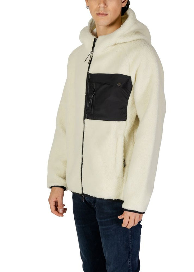 Hydra Clothing Cream Polyester Jacket