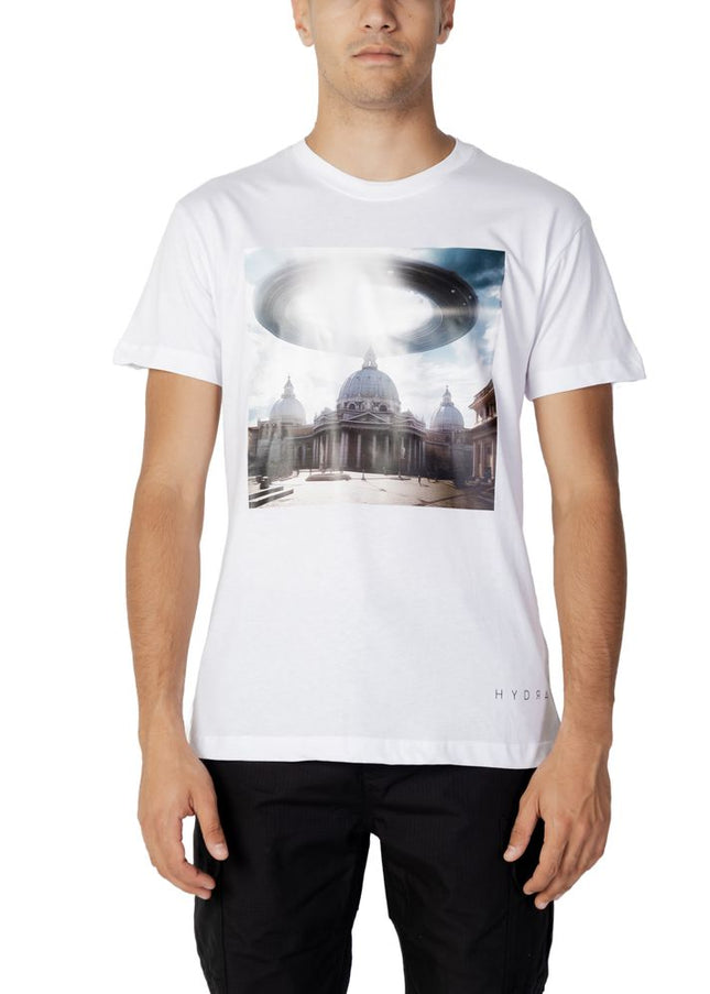 Hydra Clothing White Cotton T-Shirt