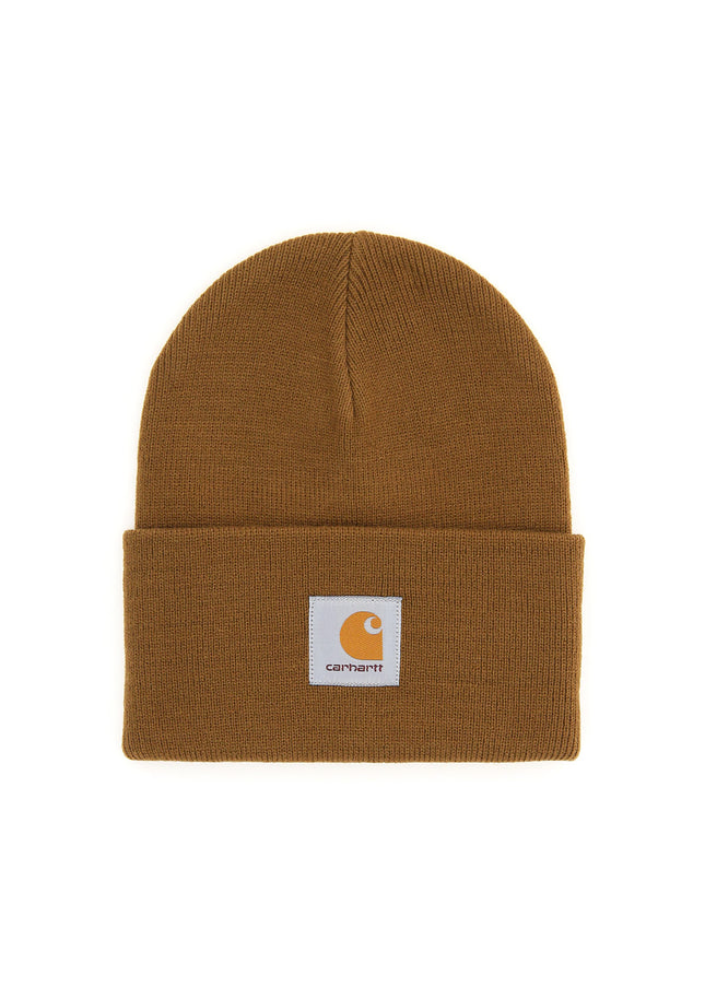 Carhartt Wip beanie hat with logo patch