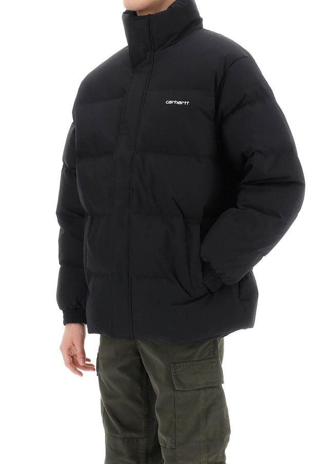 Carhartt Wip Denville Quilted Puffer Jacket-CARHARTT WIP-Black-L-Urbanheer