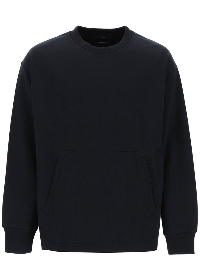 Y-3 "oversized cotton blend sweat