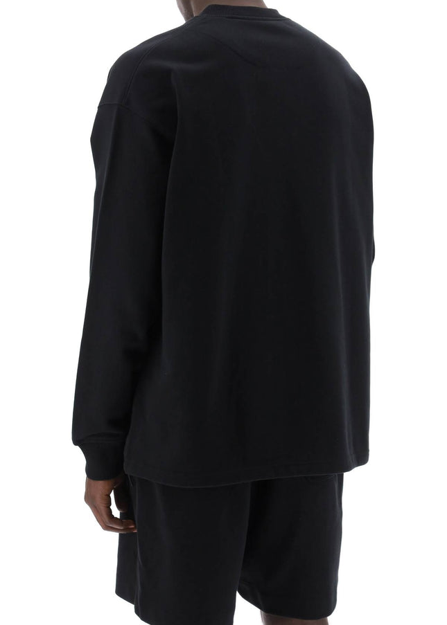 Y-3 "oversized cotton blend sweat