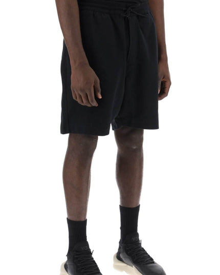 Y-3 french terry jogger bermuda shorts