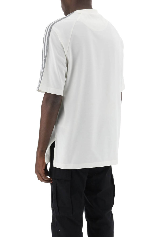 Y-3 3-Stripes Crew-Neck T-Shirt-Y-3-Urbanheer