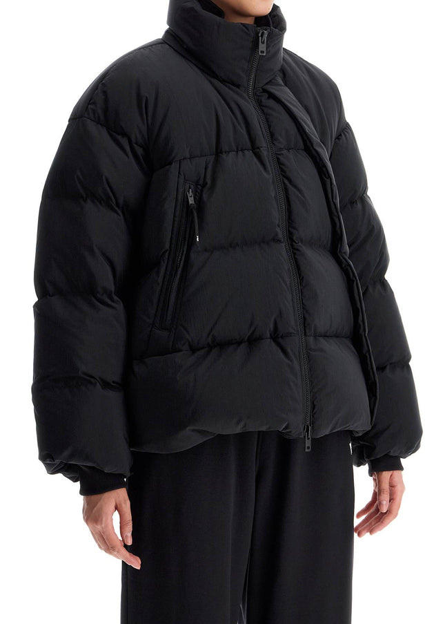 Y-3 short oversized down jacket