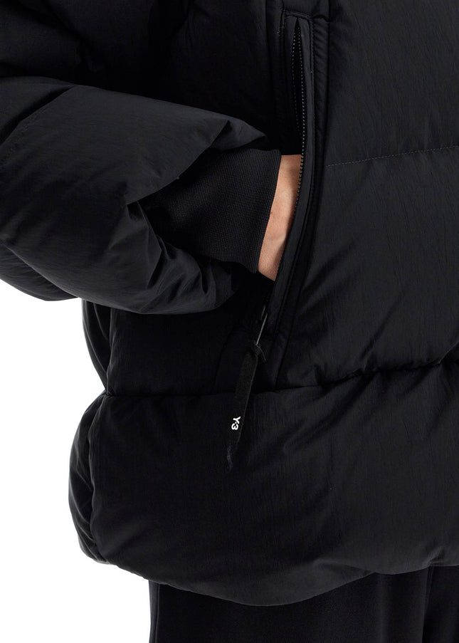 Y-3 short oversized down jacket