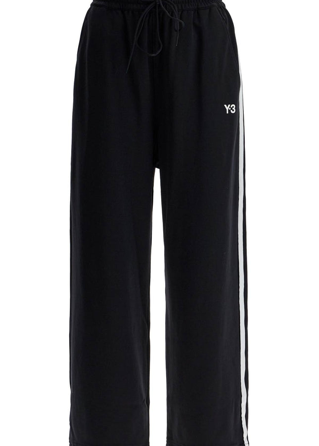 Y-3 cropped wide-leg joggers with