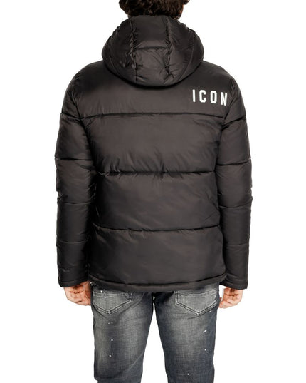 Icon Black Nylon Jacket