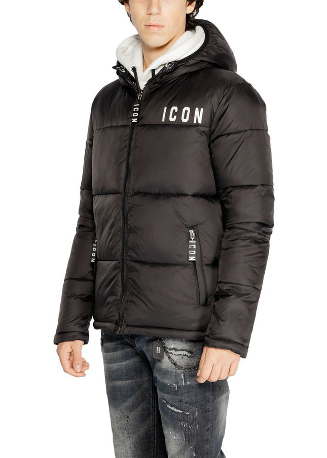 Icon Black Nylon Jacket