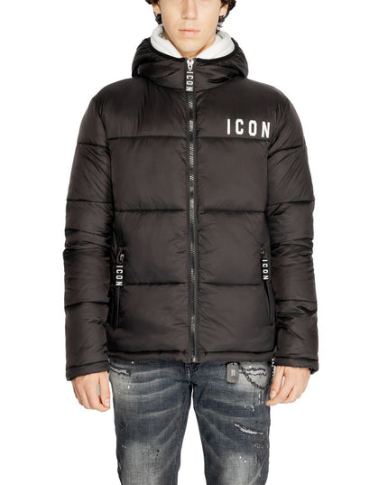 Icon Black Nylon Jacket